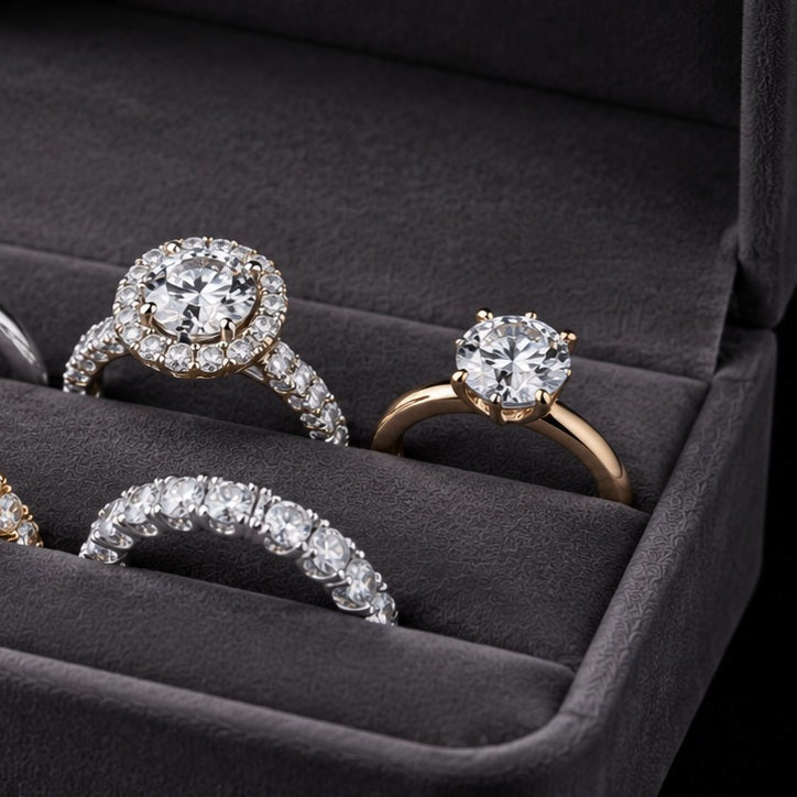 Certified diamonds available in London stock
