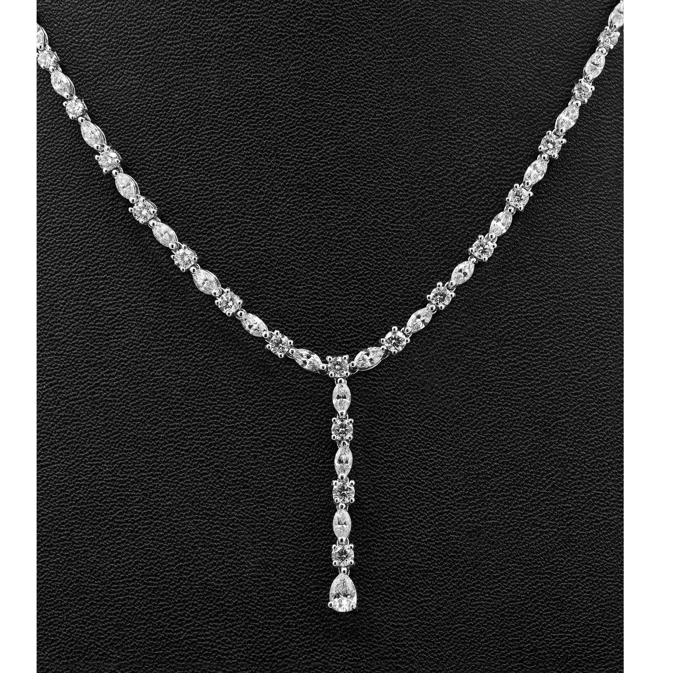 Designer diamond necklace