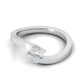 0.20 Carat D/VVS Round Diamond Solitaire Engagement Ring - amadadiamonds