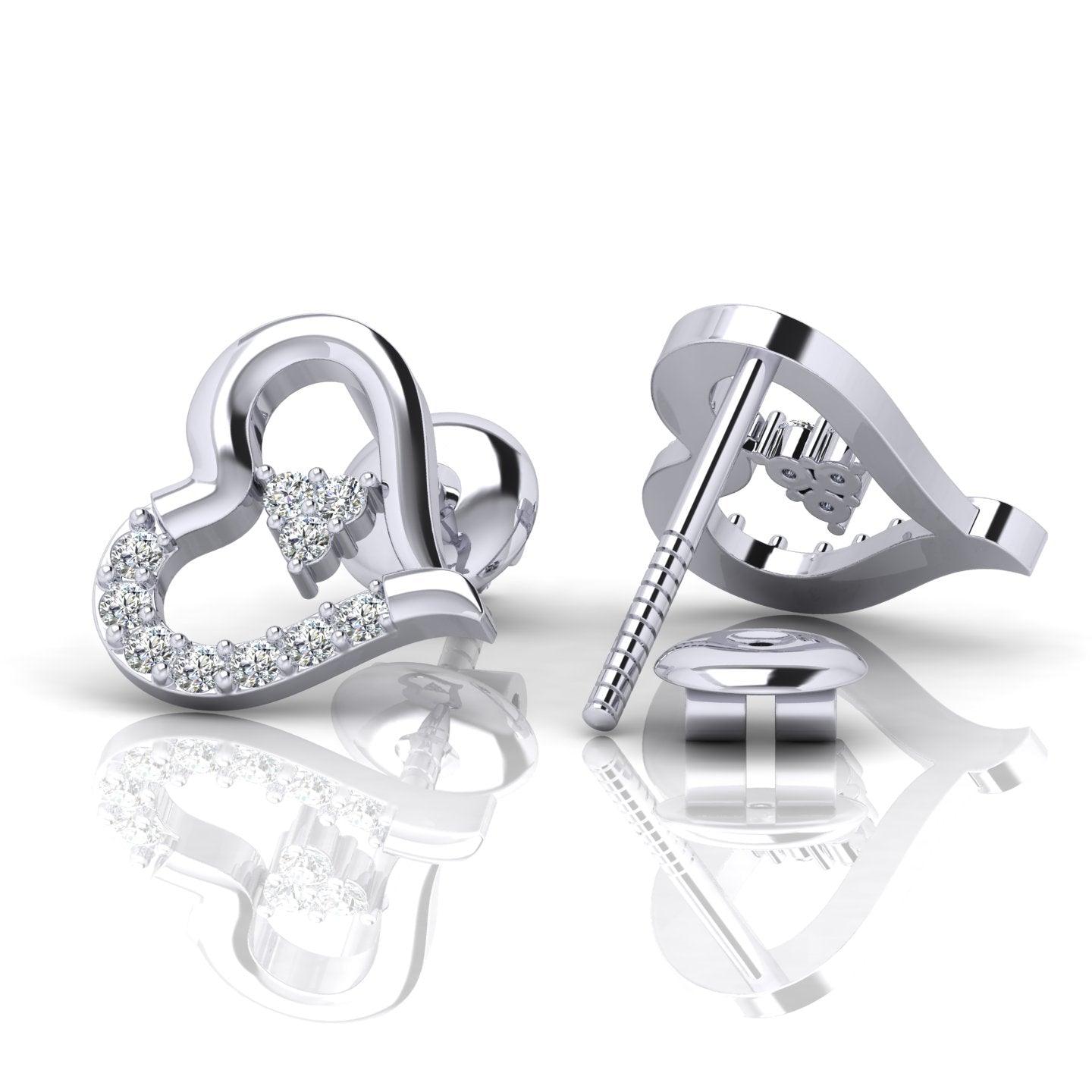 Heart shape Designer Earrings