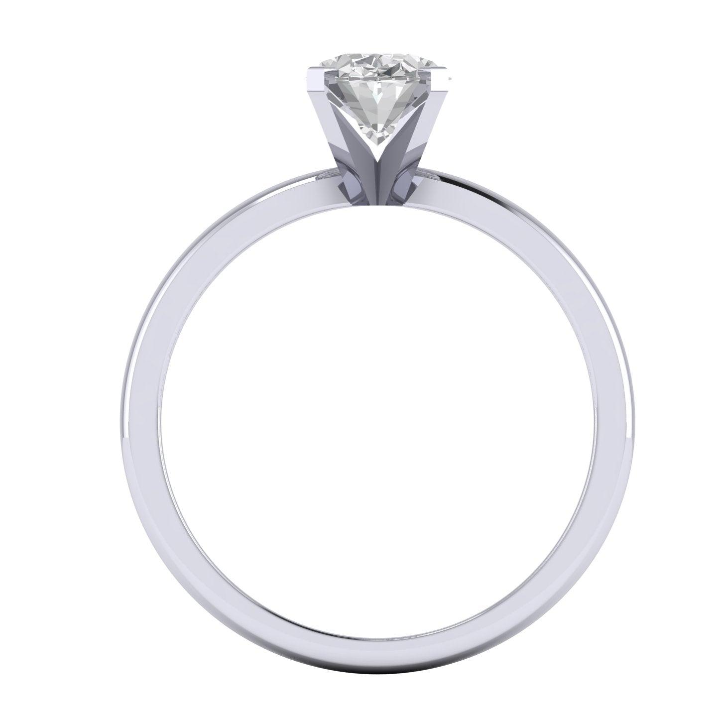 Last Piece ! 2.00 CT IGI Certified Diamond Oval Cut Solitaire Engagement Ring in Platinum