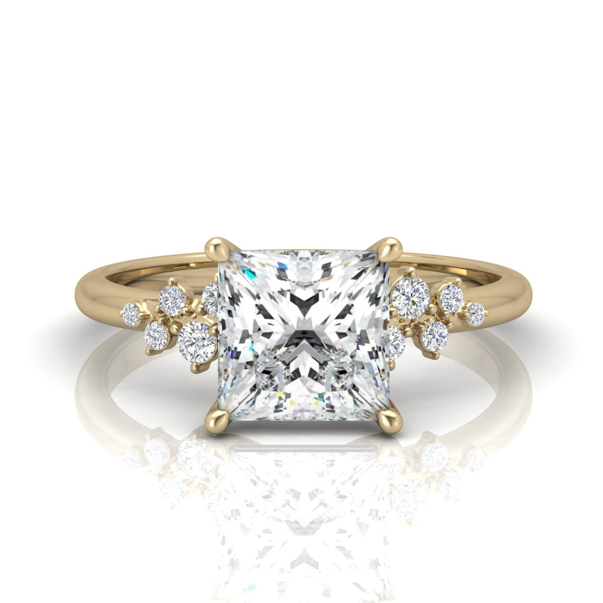 Jasmine Princess Diamond Engagement Ring
