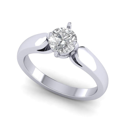 lab grown engagement ring