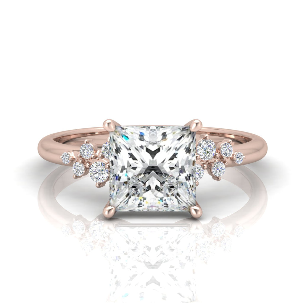 Jasmine Princess Diamond Engagement Ring