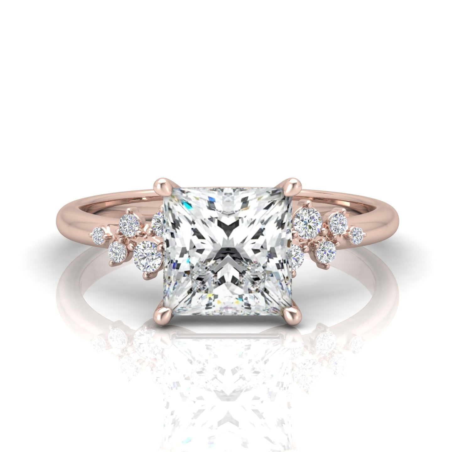 Jasmine Princess Diamond Engagement Ring
