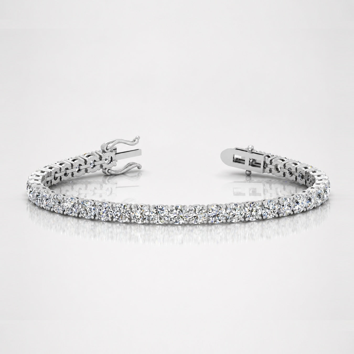 14.00ct Lab-Grown Diamond Tennis Bracelet