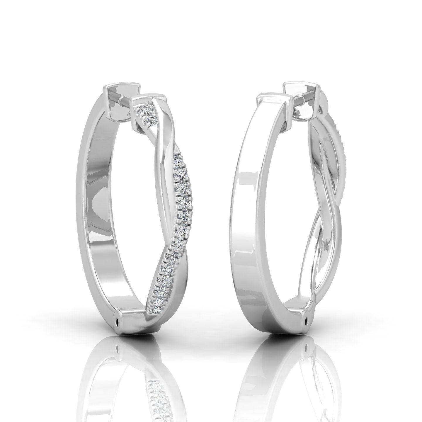 platinum earrings