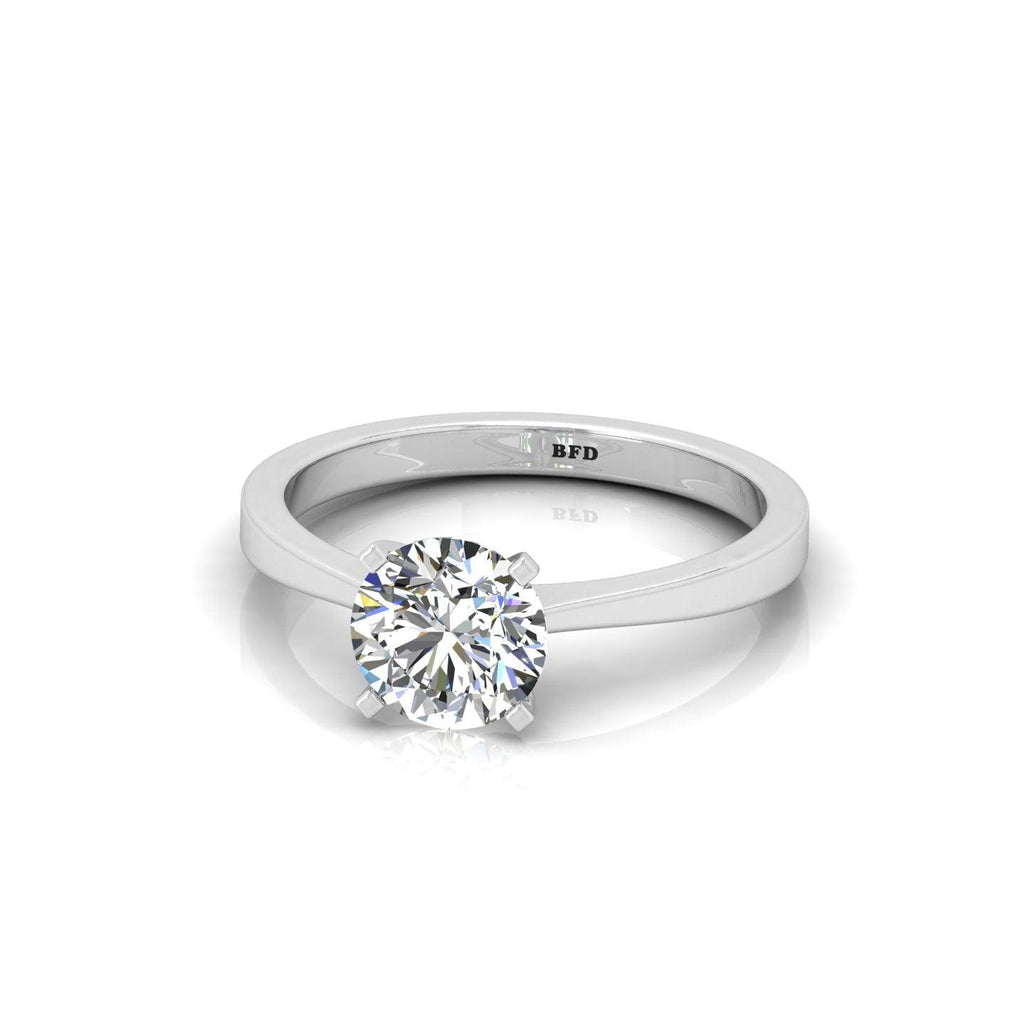 AMADA LAB GROWN ROUND DIAMOND ENGAGEMENT RING