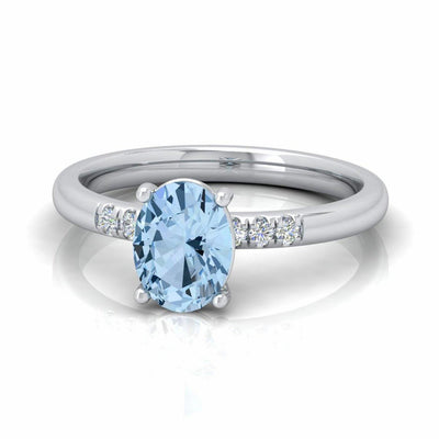 oval diamond ring