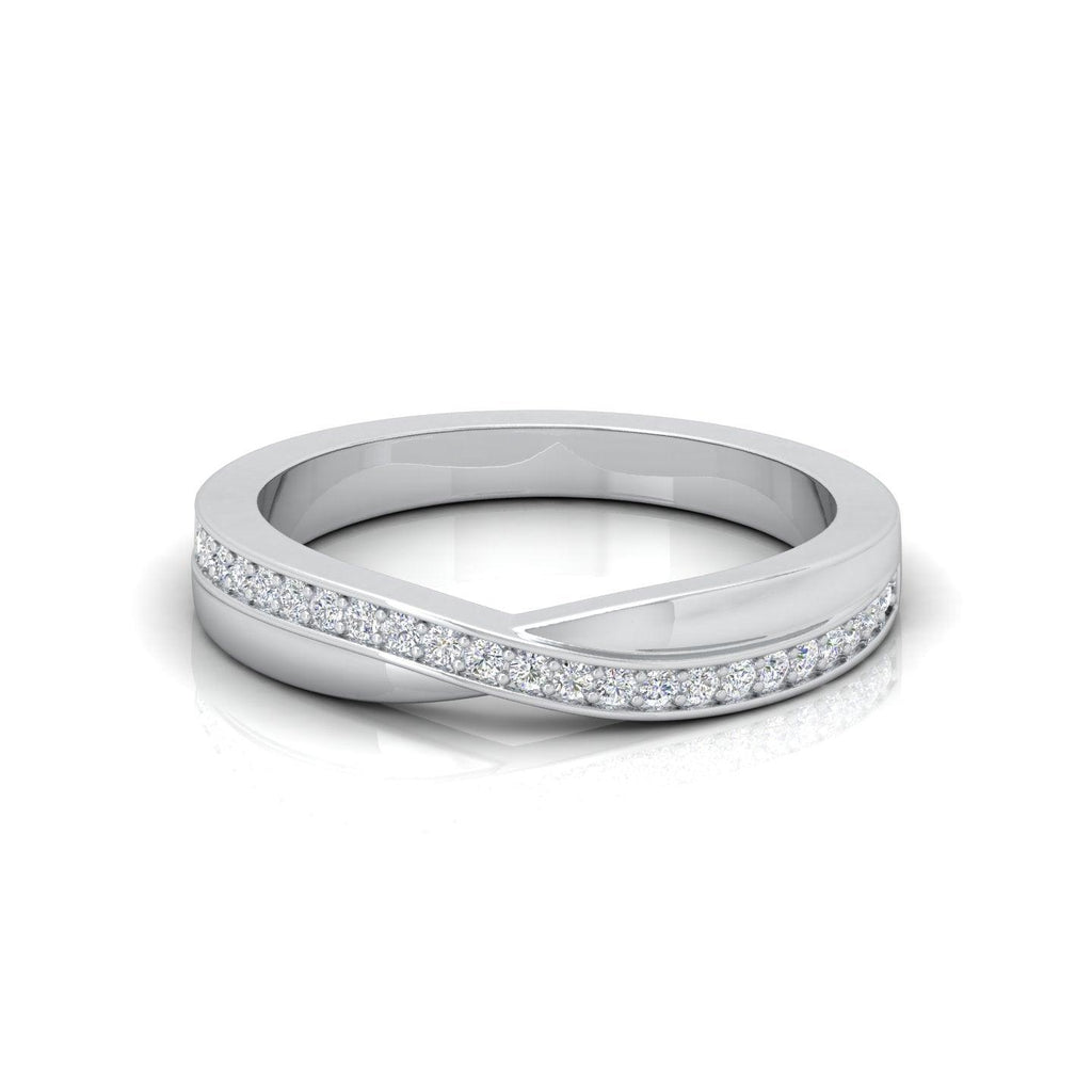 half eternity diamond ring