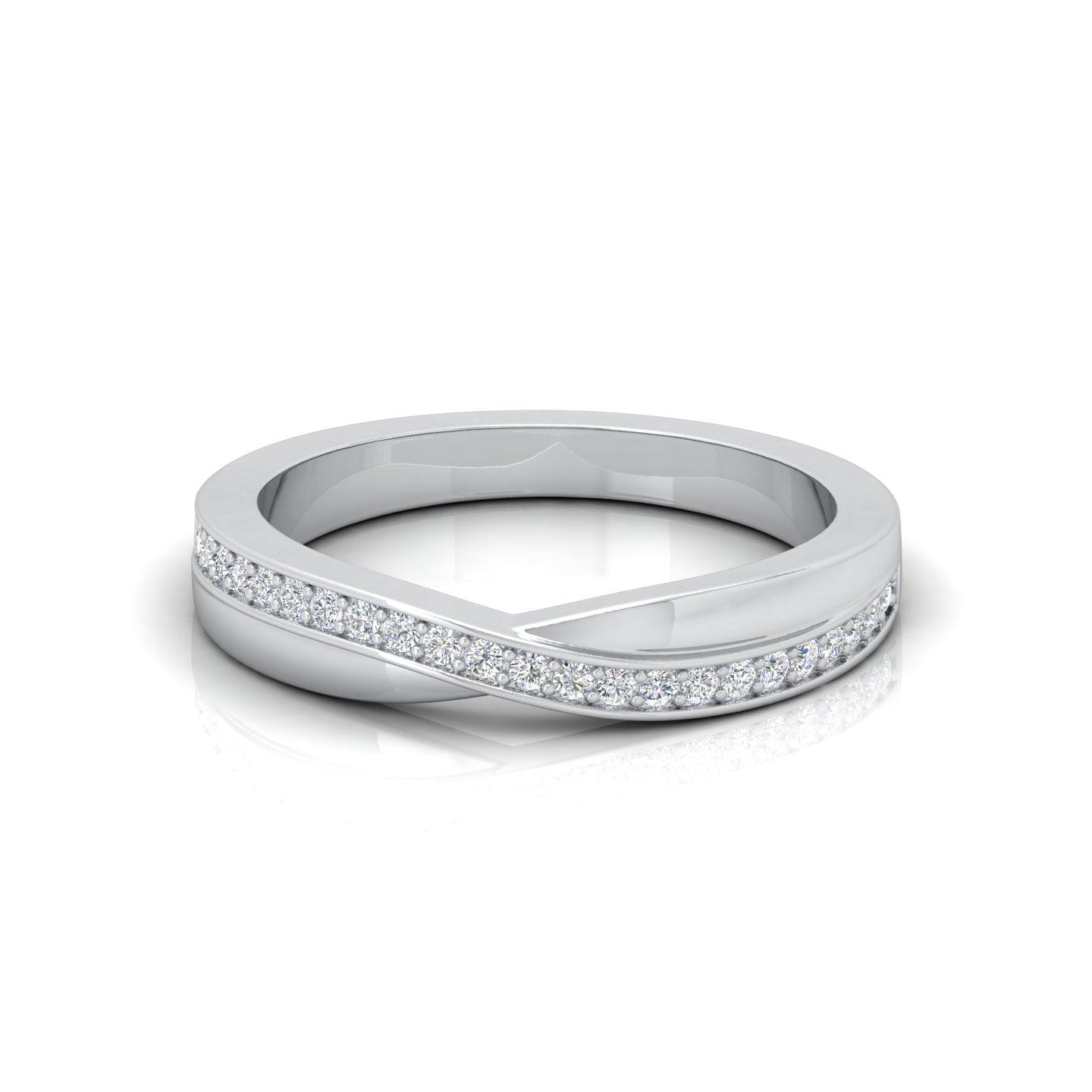 half eternity diamond ring