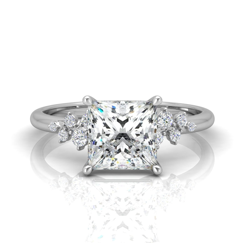 Jasmine Princess Diamond Engagement Ring