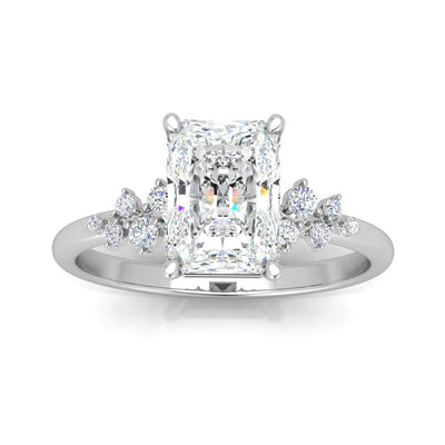 Jasmine Radiant Diamond Engagement Ring