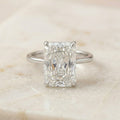 IGI Certified 8.50CT F/VS Radiant Lab Grown Diamond Engagement Ring