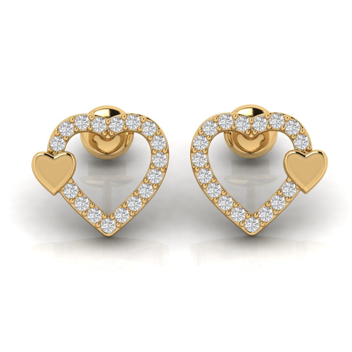 Yellow Gold Earrings