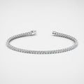 3.00ct Round Diamond Tennis Bracelet - Platinum