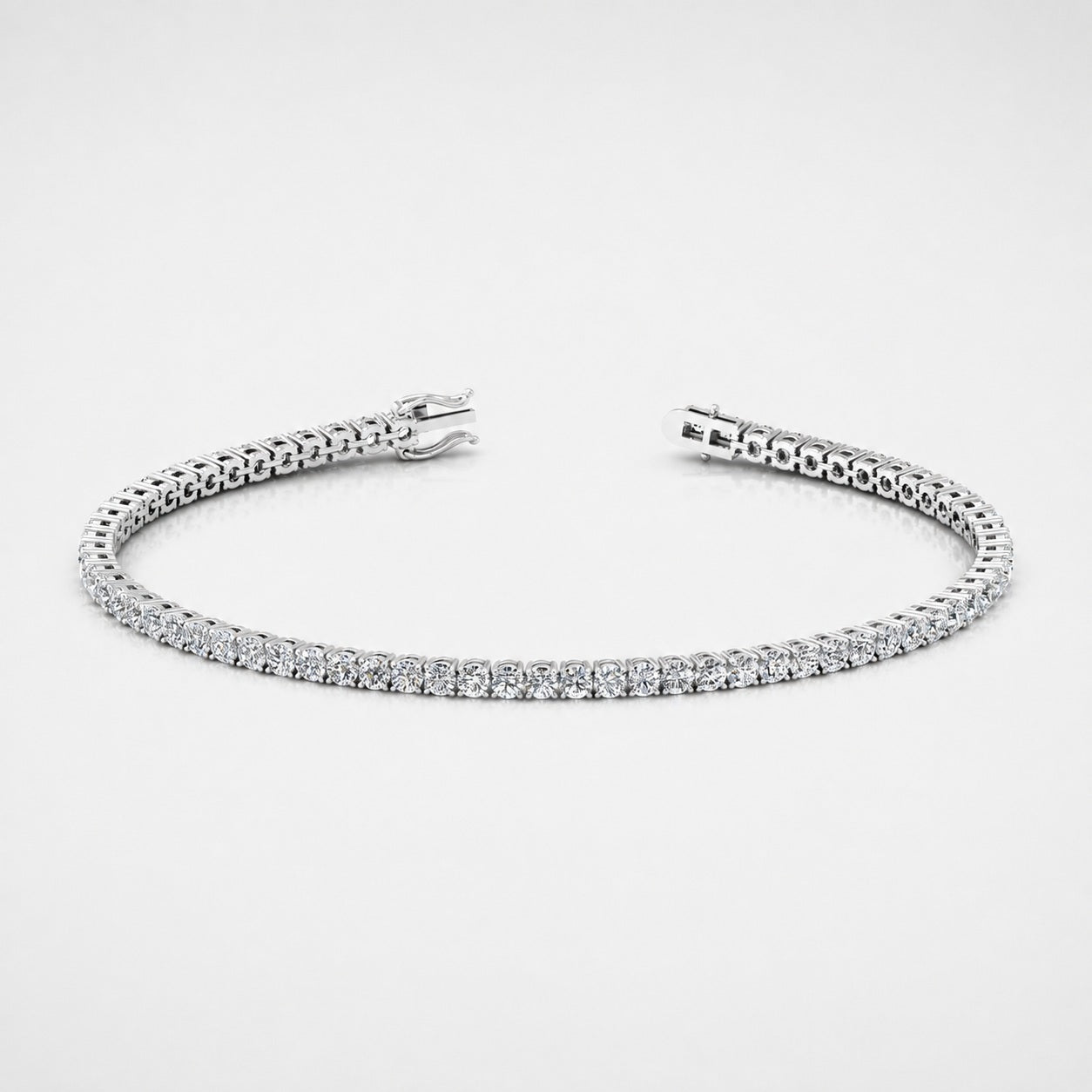 Classic Round Diamond Tennis Bracelet – 2.00CT to 6.00CT
