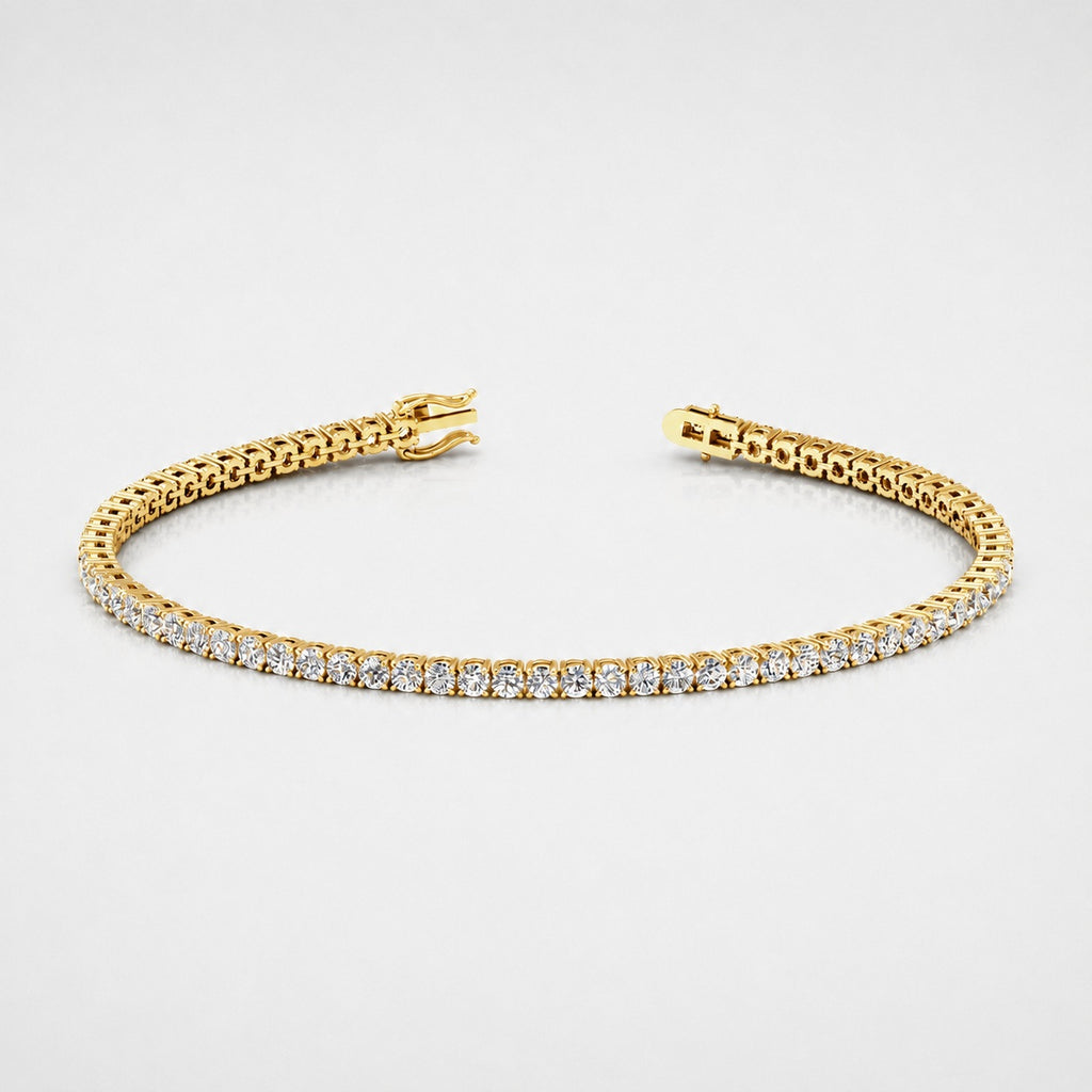 Classic Round Diamond Tennis Bracelet – 2.00CT to 6.00CT