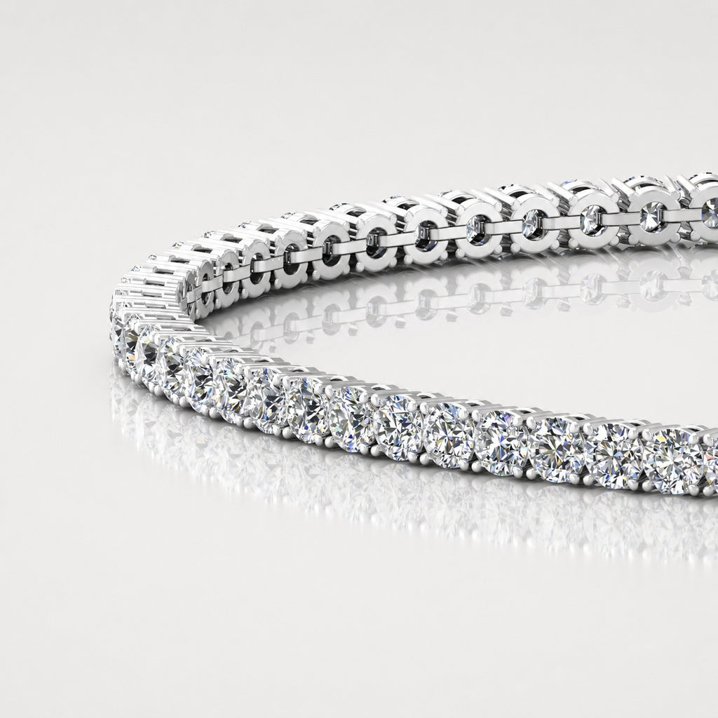 Classic Round Diamond Tennis Bracelet – 2.00CT to 6.00CT