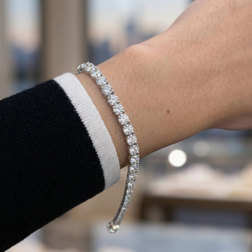 20.00ct Lab-Grown Diamond Tennis Bracelet