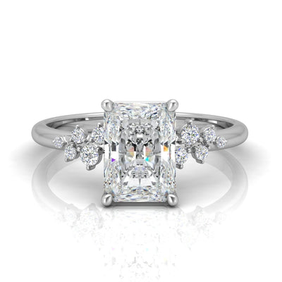 Jasmine Radiant Diamond Engagement Ring