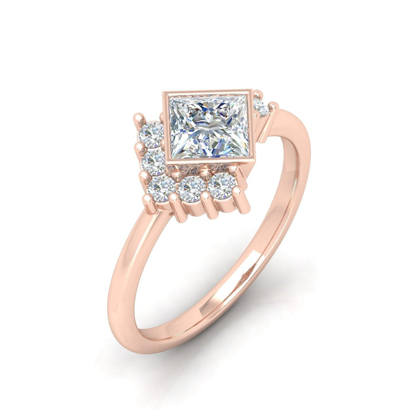 Rose Gold Engagement Ring