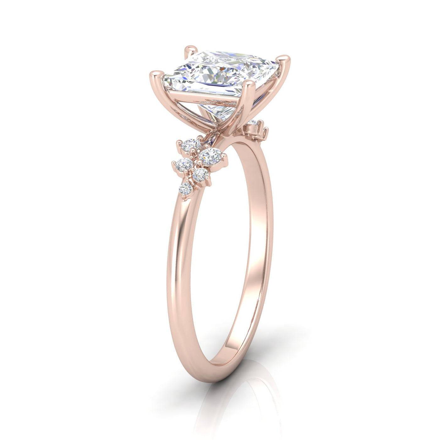 Jasmine Princess Diamond Engagement Ring