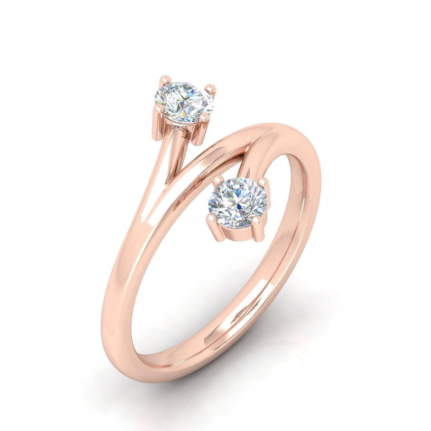 Rose Gold Engagement Ring