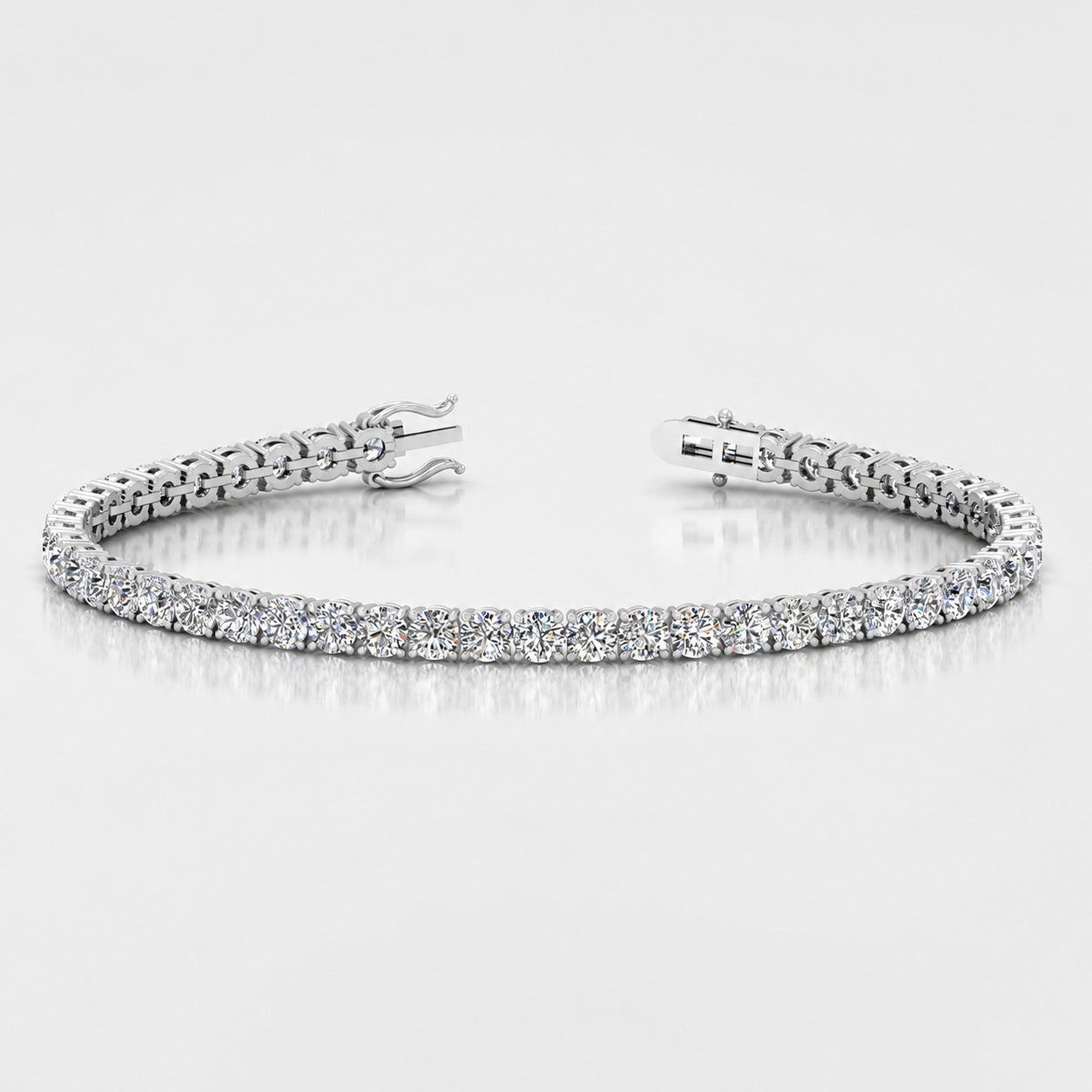 8.50ct Lab-Grown Diamond Tennis Bracelet