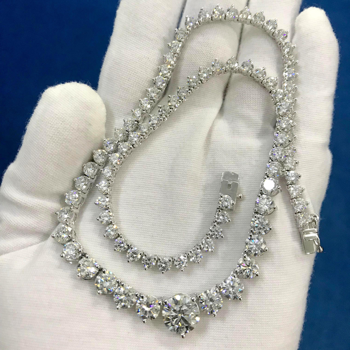 lab grown diamond necklace