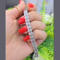 5.00ct Round Diamond Tennis Bracelet - 9k White Gold / 9k Yellow Gold / 9k Rose Gold