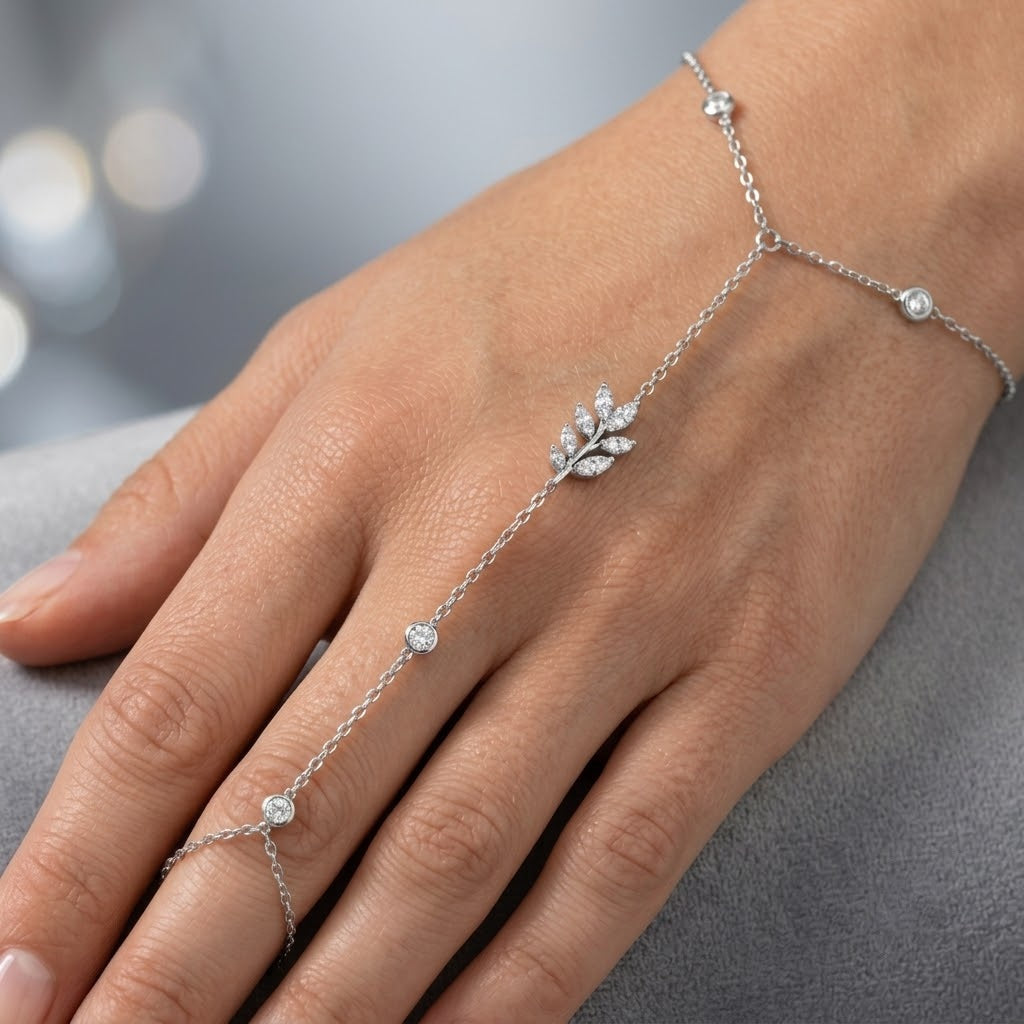 1.00ct Round Diamond Tennis Bracelet - 9k White Gold