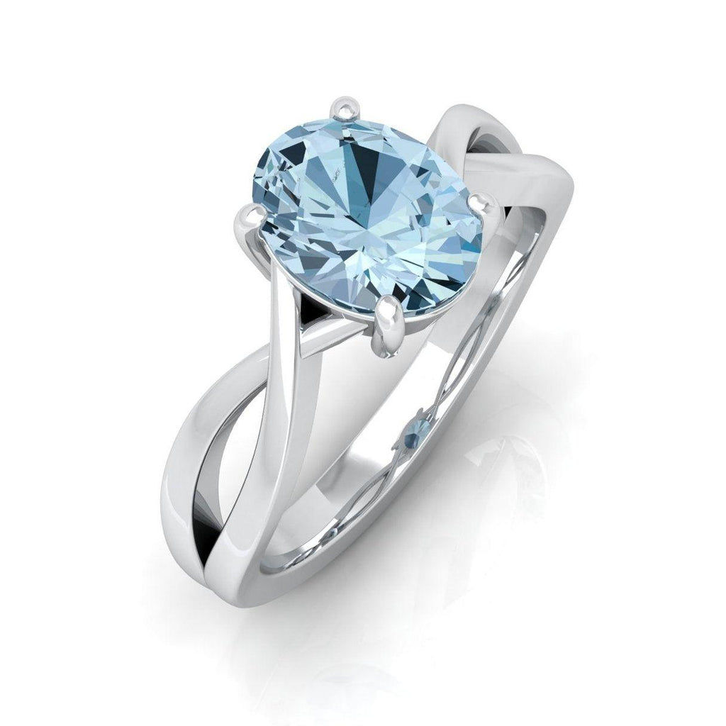silver metal ring