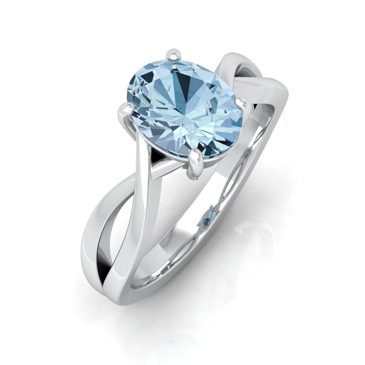 silver metal ring