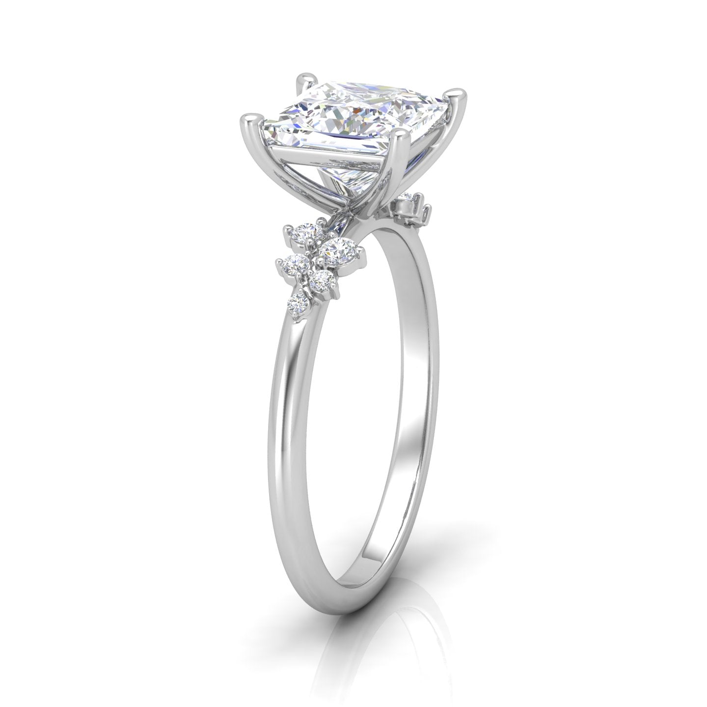Jasmine Princess Diamond Engagement Ring