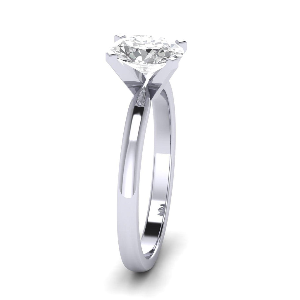 Last Piece ! 2.00 CT IGI Certified Diamond Oval Cut Solitaire Engagement Ring in Platinum