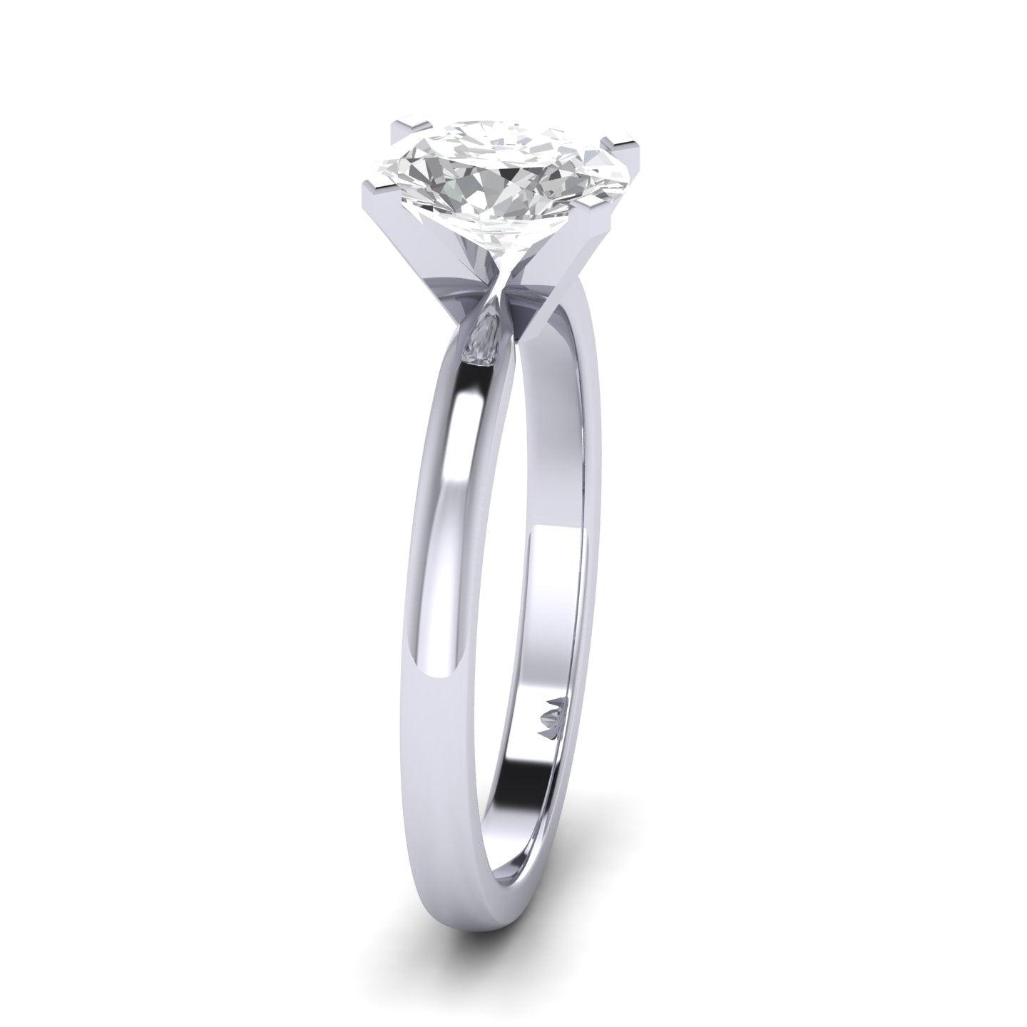 Last Piece ! 2.00 CT IGI Certified Diamond Oval Cut Solitaire Engagement Ring in Platinum