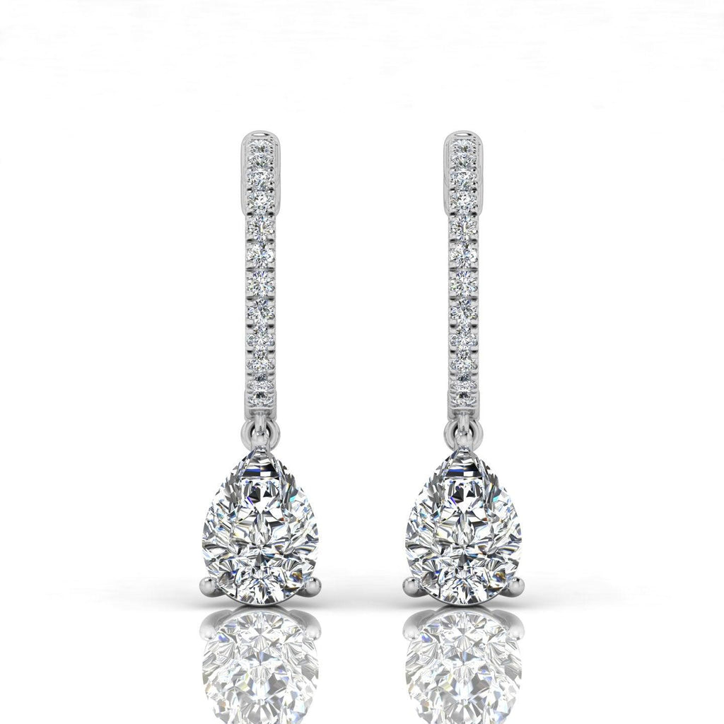 Dangle Hoop Earrings