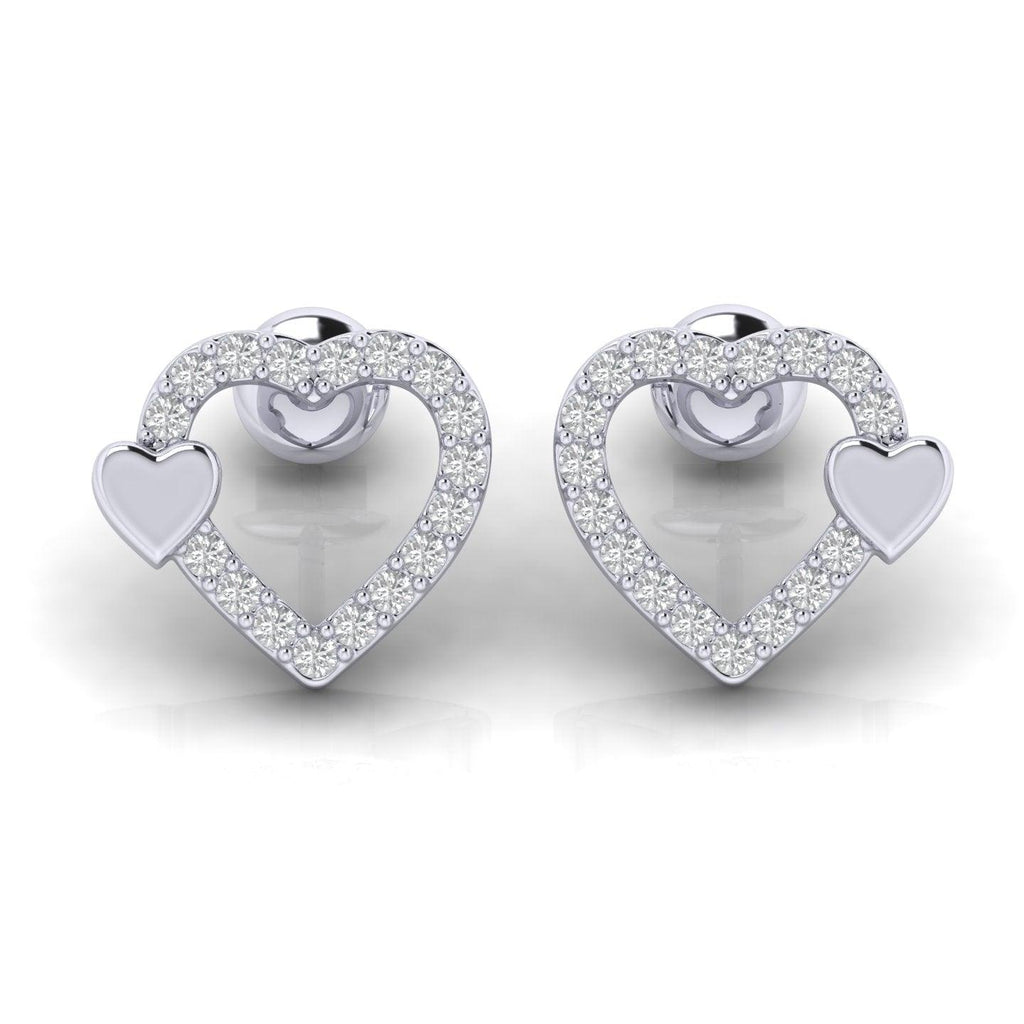 Round Diamond Designer Earrings