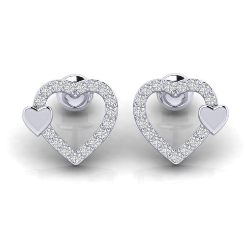 Round Diamond Designer Earrings