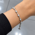 3.00ct Round Diamond Tennis Bracelet - Platinum