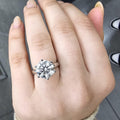 Clearance IGI Certified D-F/VS 4.00Ct Round Diamond Solitaire Engagement Ring in Platinum