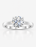 IGI Certified 2.00 Carat E/VS Round Solitaire Engagement Ring in Gold & Platinum