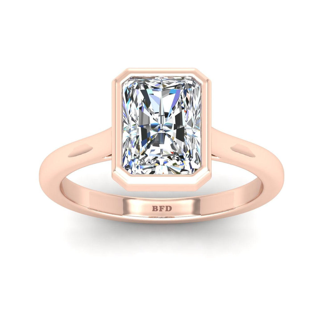 IGI Certified Radiant Diamond Solitaire Engagement Ring Platinum 1.00Ct-7.00Ct
