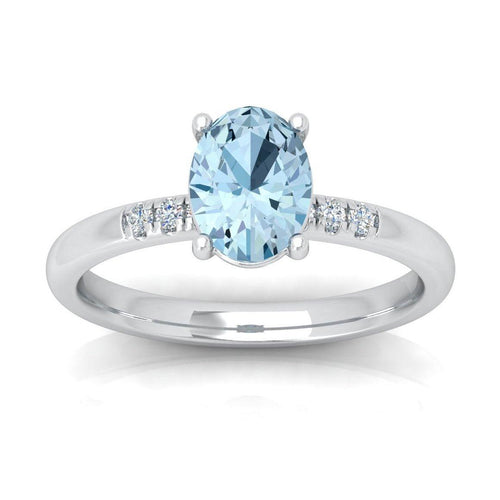 gemstone diamond ring