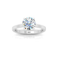 1.00CT E/VS  Certified Classic Round Diamond Solitaire Engagement Ring