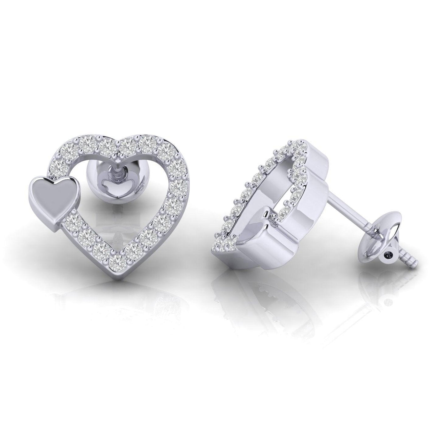 Heart Shape Designer Earrings