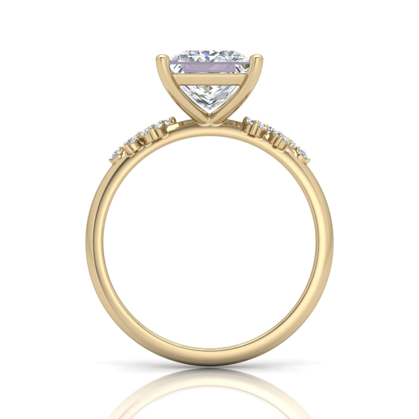 Jasmine Princess Diamond Engagement Ring