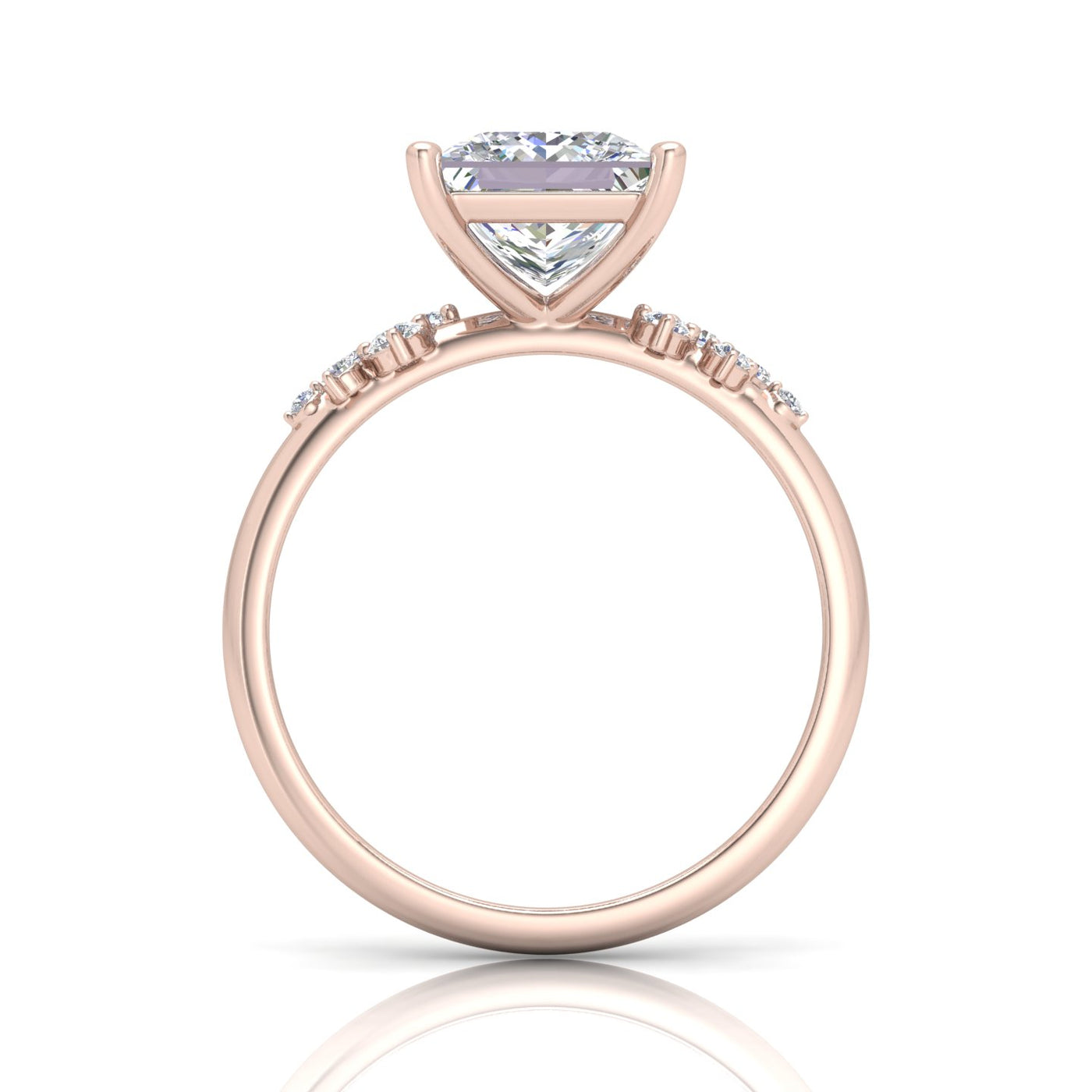 Jasmine Princess Diamond Engagement Ring