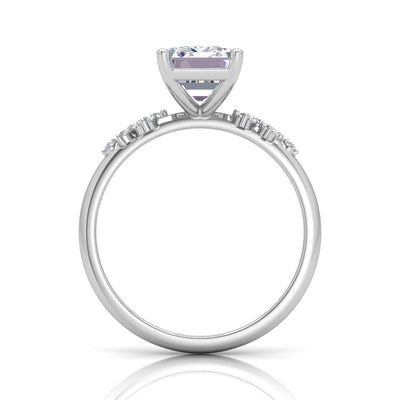 Jasmine Radiant Diamond Engagement Ring